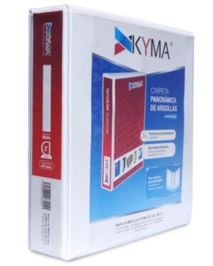 CARPETA DE VINIL BLANCA 2" HERRAJE D