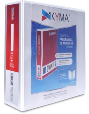 CARPETA DE VINIL BLANCA 3" HERRAJE O