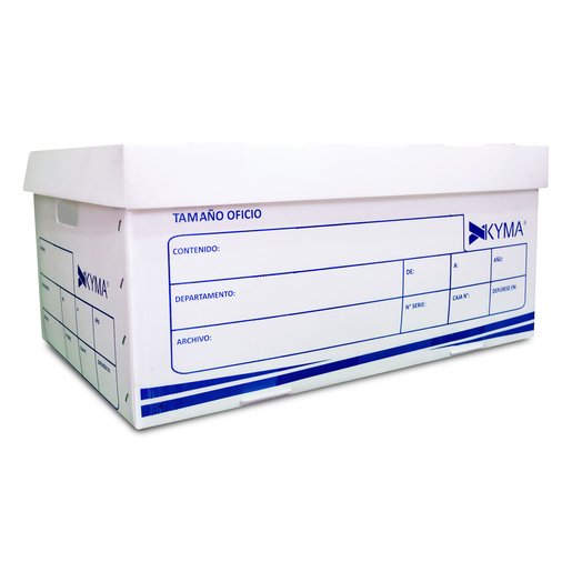 Caja para Archivo Oficio KYMA Tipo Cofre PVC