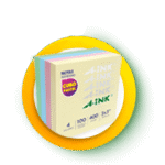 Block de notas adhesivas color pastel de 3X3 MOD. AC-013.