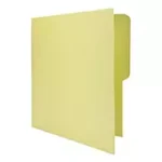 Folder KYMA Tamaño Carta Color Amarillo Pastel Cajilla con 100 pieza