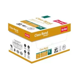 Caja de papel Class bond dorado Scribe tamaño carta 93% de blancura 75gr.