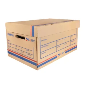 Caja de archivo de Carton KYMA Tamaño Carta 50x31.5x25.7