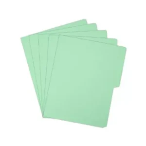 Folder KYMA Tamaño Carta Color Verde Pastel Cajilla con 100 piezas