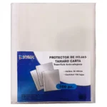 Protector de Hojas KYMA 50 Micrones Tamaño Carta Bolsa con 100 piezas