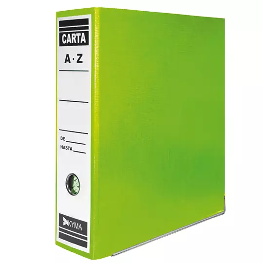 Registrador Arcoíris Verde Indeleble KYMA Tamaño Carta