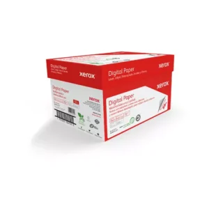 Caja de papel bond Rojo Xerox tamaño doble carta 99% de blancura 75gr.