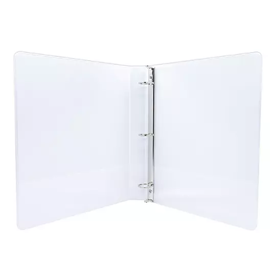 Carpeta panorámica KYMA carta blanca herraje en "D" de 1 pulgada - Imagen 3