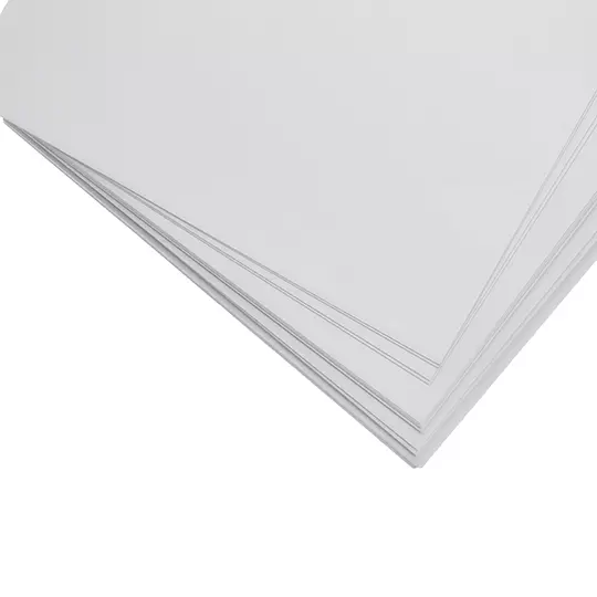 Paquete de cartulina opalina blanco 220gr Kyma, tamaño carta, paquete 100 hs - Imagen 2