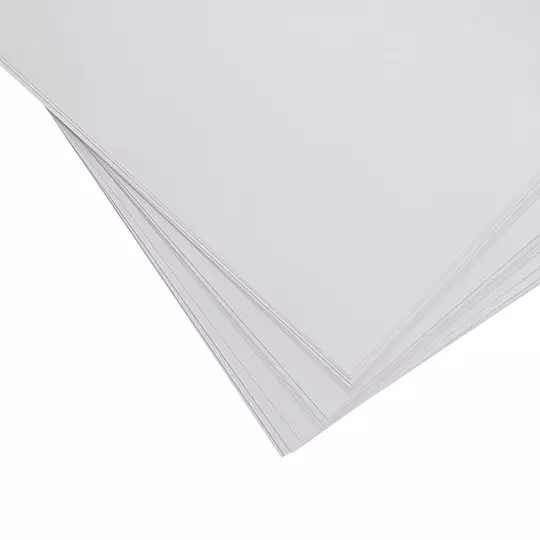 Paquete de papel opalina blanco 120gr Kyma, tamaño carta, paquete 100 hs - Imagen 2