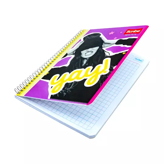 Cuaderno forma francesa SCRIBE Mega pluscuadro grande (7 mm) con 100 hojas - Imagen 2