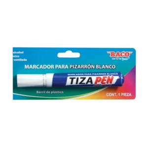 MARCADOR PARA PIZARRON BLANCO COLOR AZUL TIZAPEN BACO