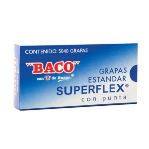 GRAPA ESTANDAR CON 5000 PIEZAS SPERFLEX BACO