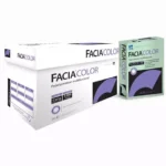 Caja de papel bond Facia Color tamaño carta color verde 75gr.