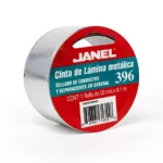 Cinta de lamina metalica Janel 50 mm x 9.1m,