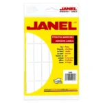 Etiqueta blanca JANEL clasica no. 15 con504 etiquetas de 19x50mm