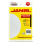 Etiqueta blanca JANEL clasica no. 25 con 84 etiquetas de 50x100mm