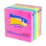 Notas Adhesivas Memo Tip neon 3x3 pulg 6blocks con 100 hojas cada uno