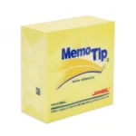Notas Adhesivas Memo Tip amarillo 3x3 pulg 1 block con 400 hojas