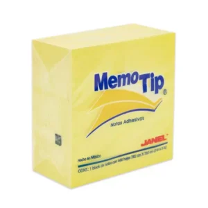 Notas Adhesivas Memo Tip amarillo 3x3 pulg 1 block con 400 hojas