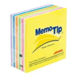 Notas Adhesivas multi Memo Tip neon 3x3pulg 1 block con 400 hojas