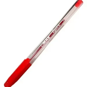 Boligrafo MAE rojo punto mediano caja con 12 piezas